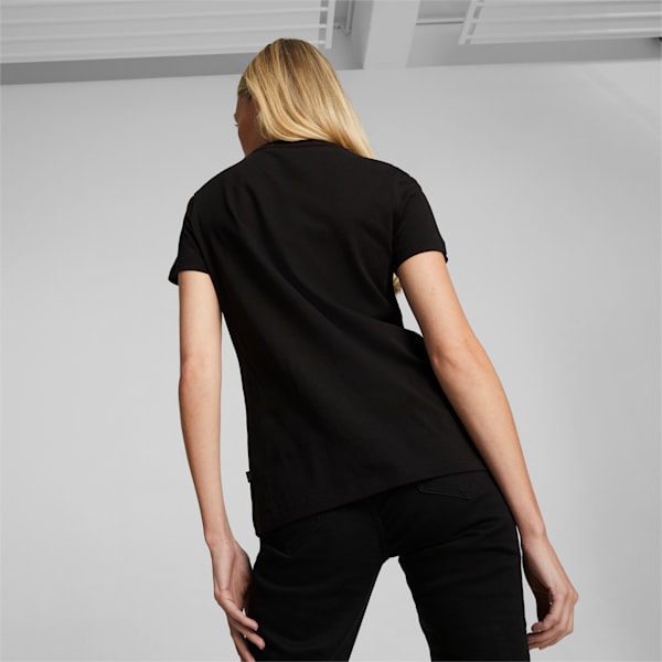 Power Safari Short Sleeve Women's Regular Fit T-Shirt, Puma Black, extralarge-AUS