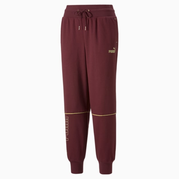Power Deco Glam Pants Women, Aubergine, extralarge-GBR