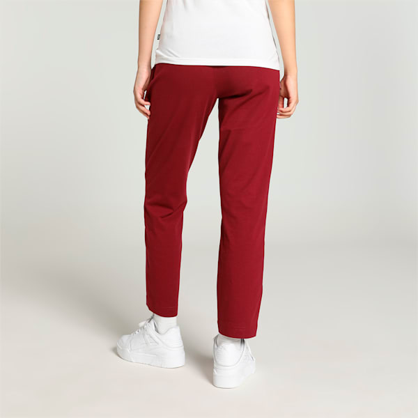 Zippered Jersey Women's Regular Fit Sweatpants, Team Regal Red, extralarge-IND