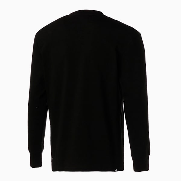 メンズ ACTIVE+ 長袖 Tシャツ, Puma Black