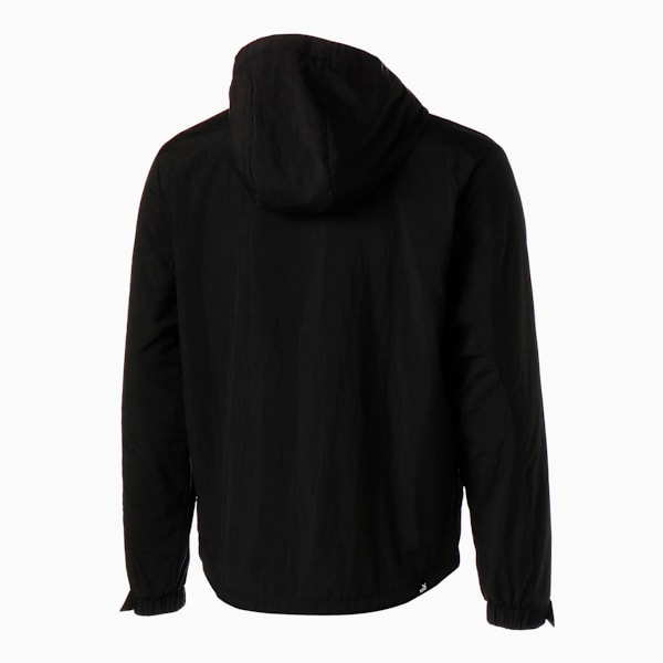 メンズ ACTIVE+ ウーブン ウラトリコット ジャケット, Puma Black, extralarge-JPN