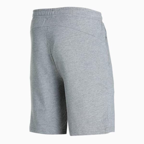 Zippered BT Men's Shorts, Medium Gray Heather, extralarge-IND