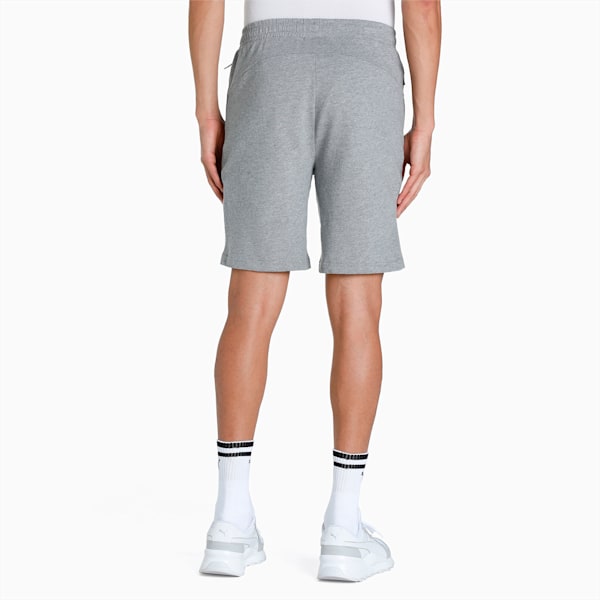 Zippered BT Men's Shorts, Medium Gray Heather, extralarge-IND