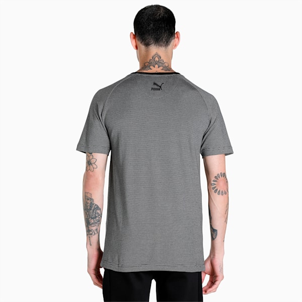 One8 Men's Jacquard Slim Fit T-Shirt, PUMA Black, extralarge-IND