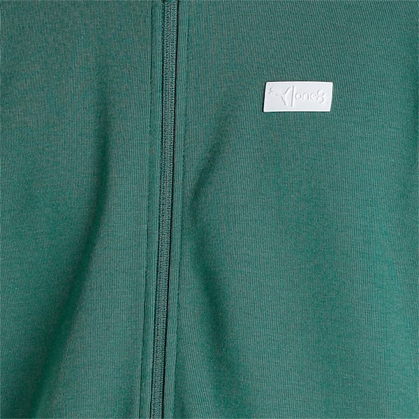 One8 Men's Full Zip Slim Fit Jacket, Deep Forest, extralarge-IND