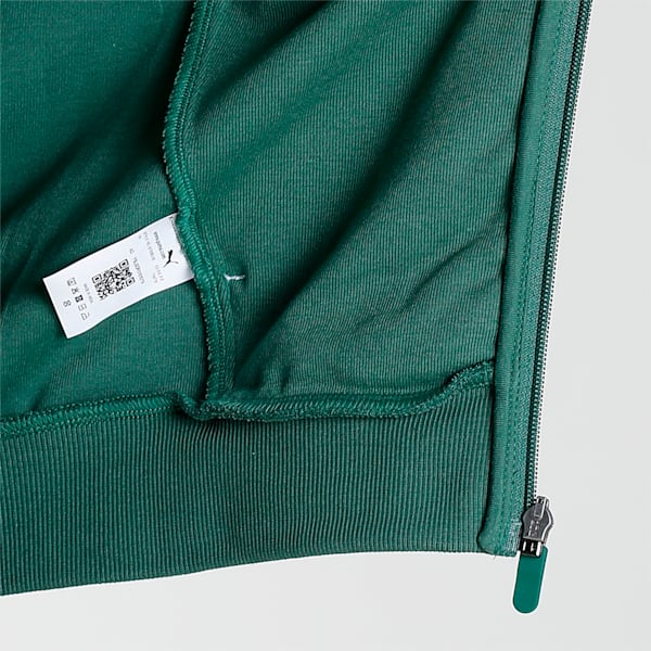 One8 Men's Full Zip Slim Fit Jacket, Deep Forest, extralarge-IND