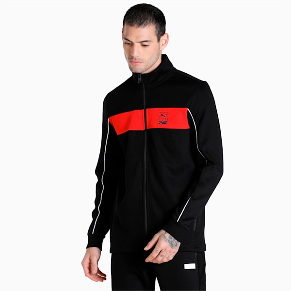 One8 Virat Kohli Men's Slim Fit Hoodie, PUMA Black, extralarge-IND