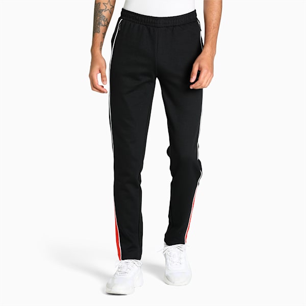 PUMA x one8 Men's Slim Fit Track Pants, PUMA Black, extralarge-IND