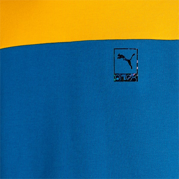 PUMA x one8 Men's Slim Fit Sweatshirt, Lake Blue, extralarge-IND
