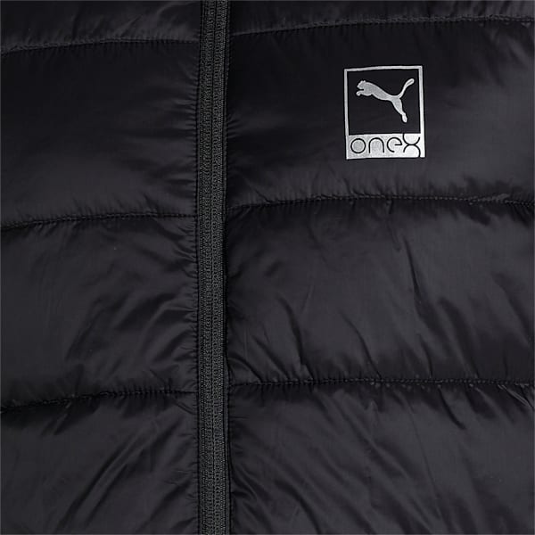 PUMA x one8 Men's Reversible Padded Slim Fit Jacket, PUMA Black, extralarge-IND