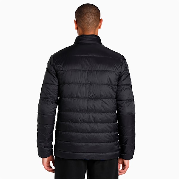 PUMA x one8 Men's Reversible Padded Slim Fit Jacket, PUMA Black, extralarge-IND