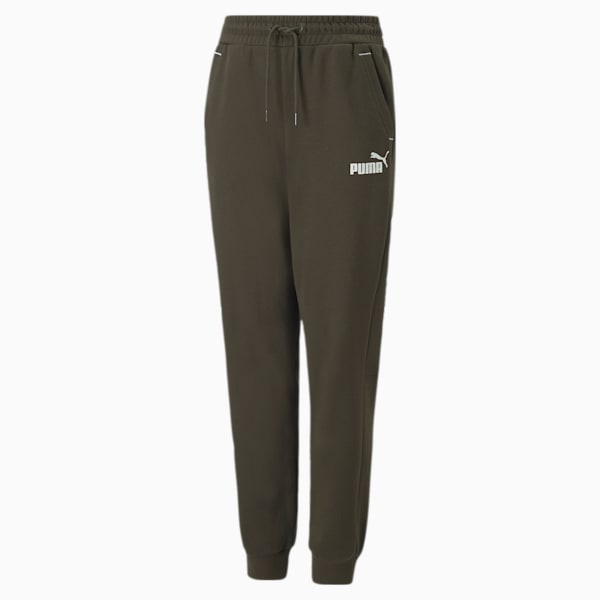 Stylish Olive Green Puma Sweat Pants