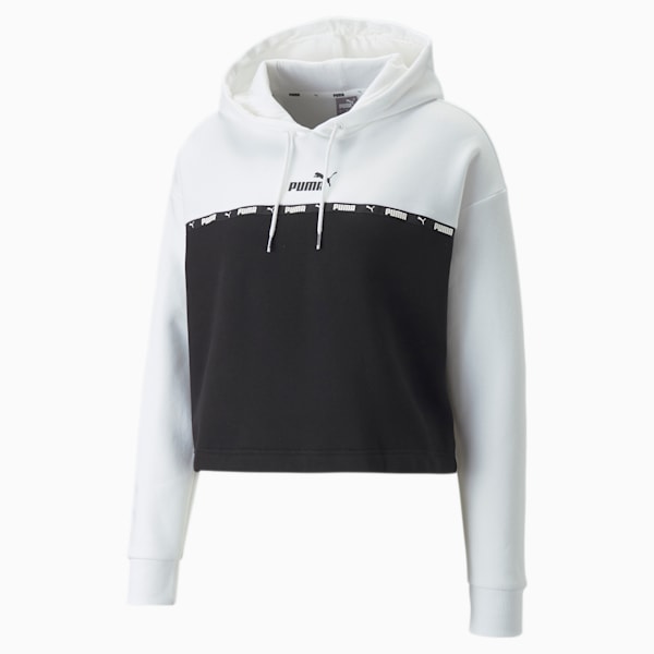 PUMA Power Tape Cropped Women's Hoodie | PUMA