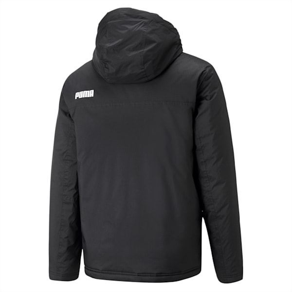 メンズ フーデッド パデッドジャケット, Puma Black, extralarge-JPN