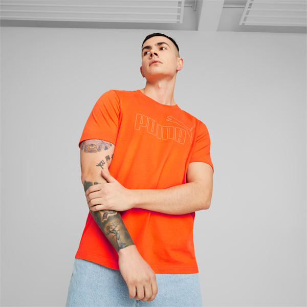 メンズ ESS ELEVATED 半袖 Tシャツ, Cayenne Pepper