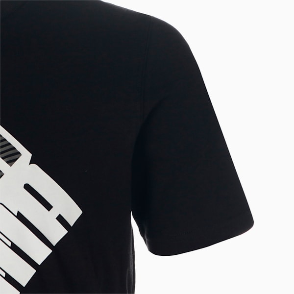 メンズ PUMA POWER ロゴ Tシャツ, Puma Black, extralarge-JPN