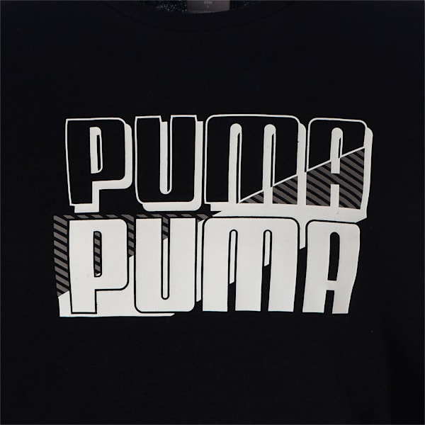 メンズ PUMA POWER ロゴ クルースウェット, Puma Black, extralarge-JPN