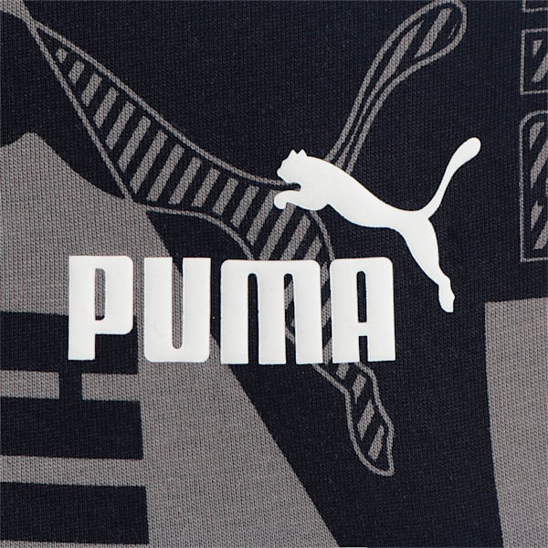 メンズ PUMA POWER AOP Tシャツ, Puma Black, extralarge-JPN