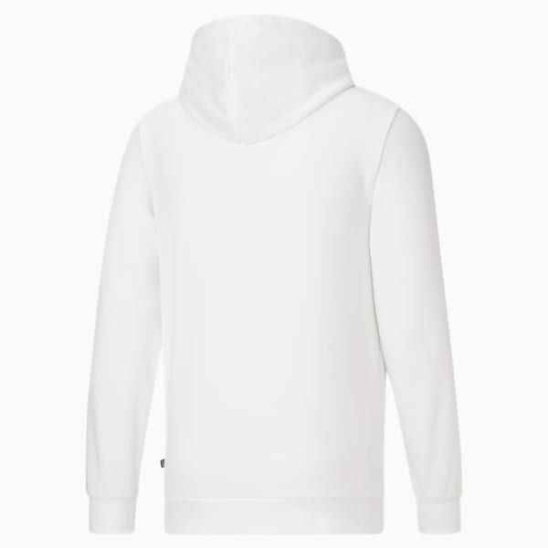 Big Cat Men's Logo Hoodie, Puma White, extralarge