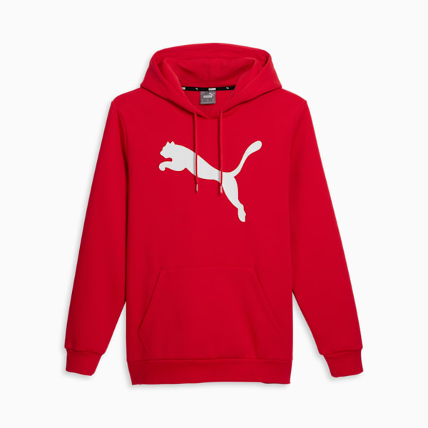 Sudadera con capucha para hombre Big Cat Logo, For All Time Red, extralarge