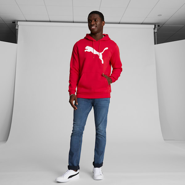Sudadera con capucha para hombre Big Cat Logo, For All Time Red, extralarge