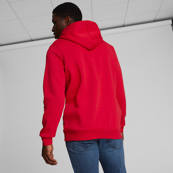 Big Cat Men's Logo Hoodie, For All Time Red, extralarge