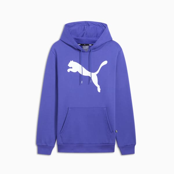Sudadera con capucha para hombre Big Cat Logo, Lapis Lazuli, extralarge