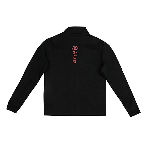 PUMA x one8 Youth Regular Fit Full-Zip Jacket, PUMA Black, extralarge-IND