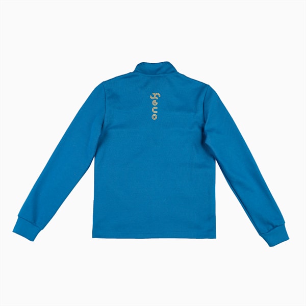 PUMA x one8 Youth Regular Fit Full-Zip Jacket, Lake Blue, extralarge-IND