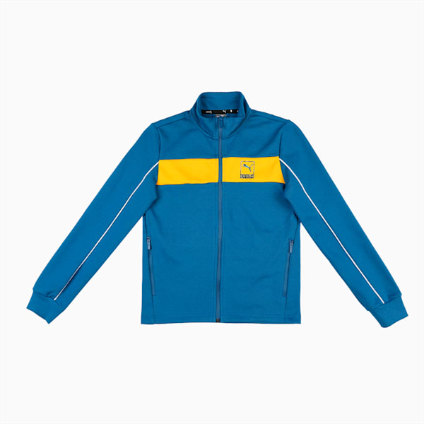 PUMA x one8 Youth Regular Fit Full-Zip Jacket, Lake Blue, extralarge-IND