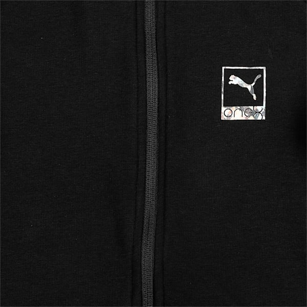 PUMA x one8 Logo Youth Regular Fit Full-Zip Jacket, PUMA Black, extralarge-IND