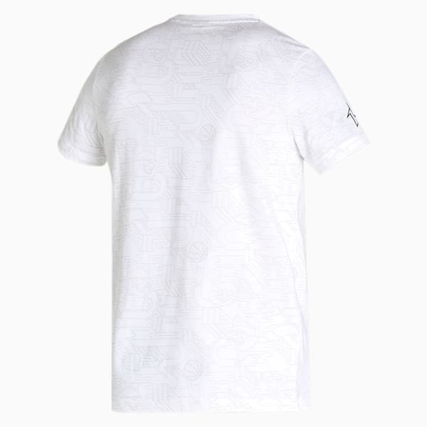 PUMA x 1DER KL Rahul AOP Men's T-Shirt, Puma White