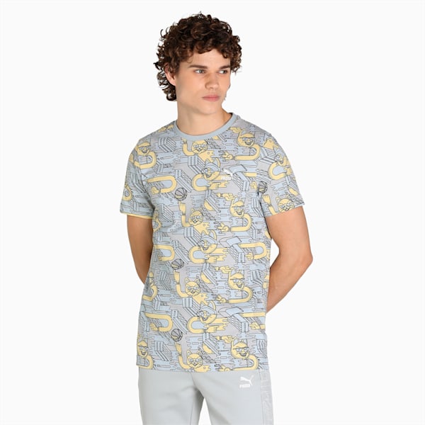 PUMAx1DER AOP Men's T-Shirt, Anise Flower, extralarge-IND