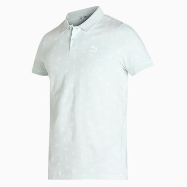 PUMAx1DER AOP Men's Polo T-Shirt, Ice Flow, extralarge-IND