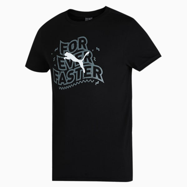 PUMAx1DER Graphic Men's Slim Fit T-Shirt, Puma Black, extralarge-IND