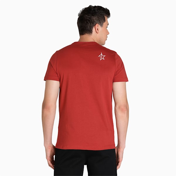 PUMAx1DER Graphic Men's Slim Fit T-Shirt, Chili Oil, extralarge-IND