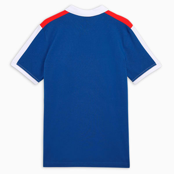 Colorblock Youth Regular Fit Polo, Cobalt Glaze, extralarge-IND