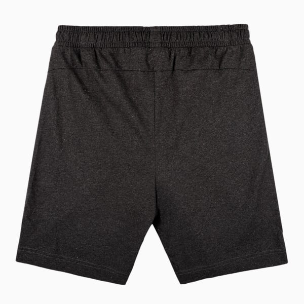 Zippered Youth Regular Fit Shorts, Dark Gray Heather, extralarge-IND