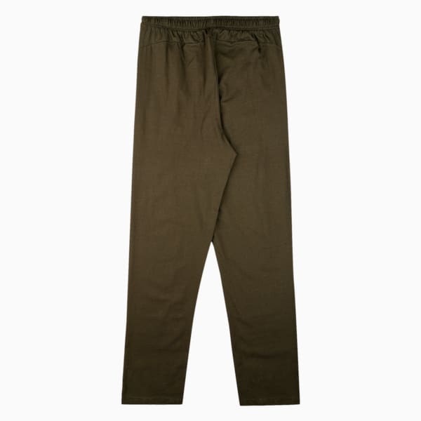 Zippered Jersey Youth Regular Fit Pants, Forest Night, extralarge-IND