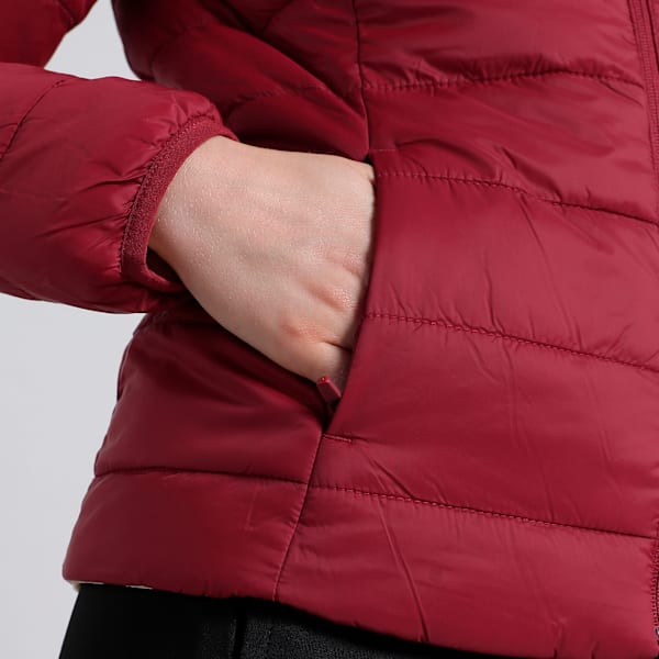 Women's Reversible Padded Jacket, Intense Red, extralarge-IND