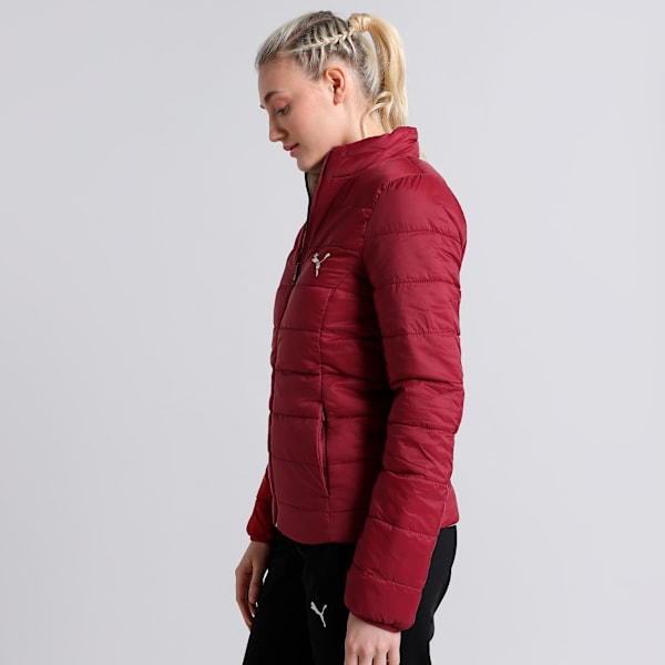 Women's Reversible Padded Jacket, Intense Red, extralarge-IND