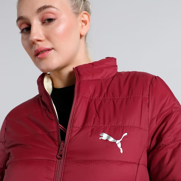 Women's Reversible Padded Jacket, Intense Red, extralarge-IND