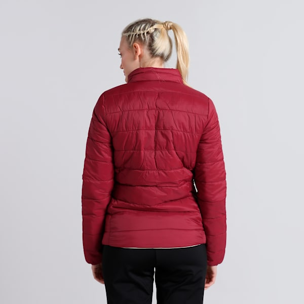 Women's Reversible Padded Jacket, Intense Red, extralarge-IND