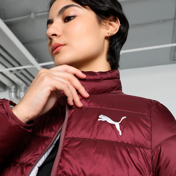 Women's Reversible Padded Jacket, Dark Jasper, extralarge-IND