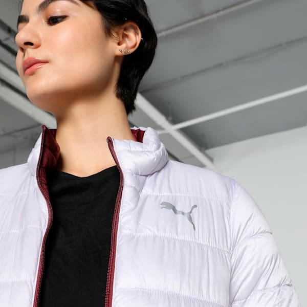 Women's Reversible Padded Jacket, Dark Jasper, extralarge-IND