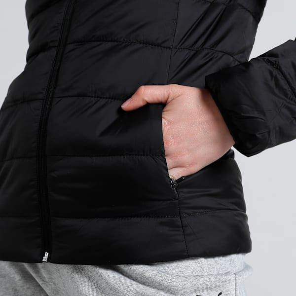 Women's Reversible Padded Jacket, PUMA Black-Pale Plum, extralarge-IND