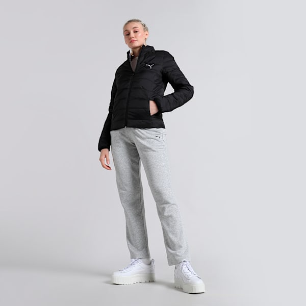 Women's Reversible Padded Jacket, PUMA Black-Pale Plum, extralarge-IND