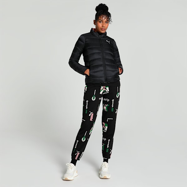 Women's Reversible Padded Jacket, PUMA Black, extralarge-IND