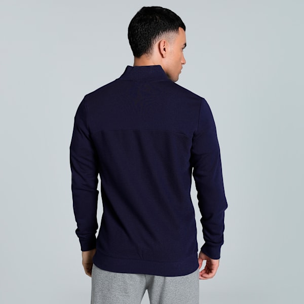 Ottoman Men's Full Zip Slim Fit Jacket, PUMA Navy, extralarge-IND