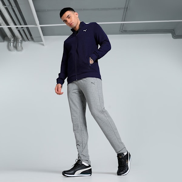 Ottoman Men's Full Zip Slim Fit Jacket, PUMA Navy, extralarge-IND